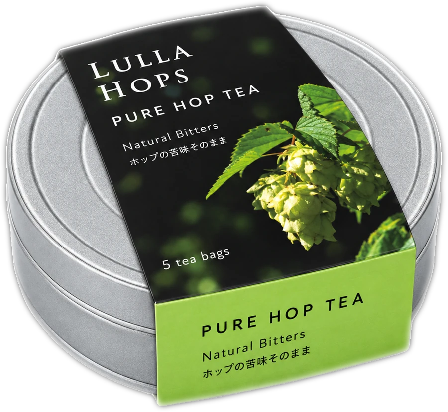 PURE HOP TEA の缶